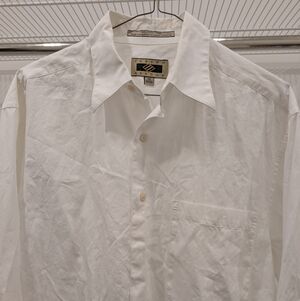 Joseph Abboud White Button Down Shirt